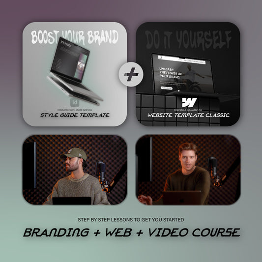 Branding + Website Package + Video Course